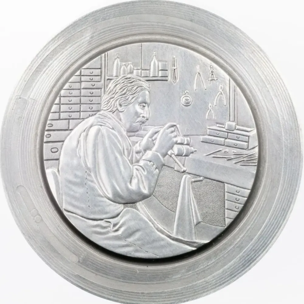 Étampage et moletage à Saint-Vit