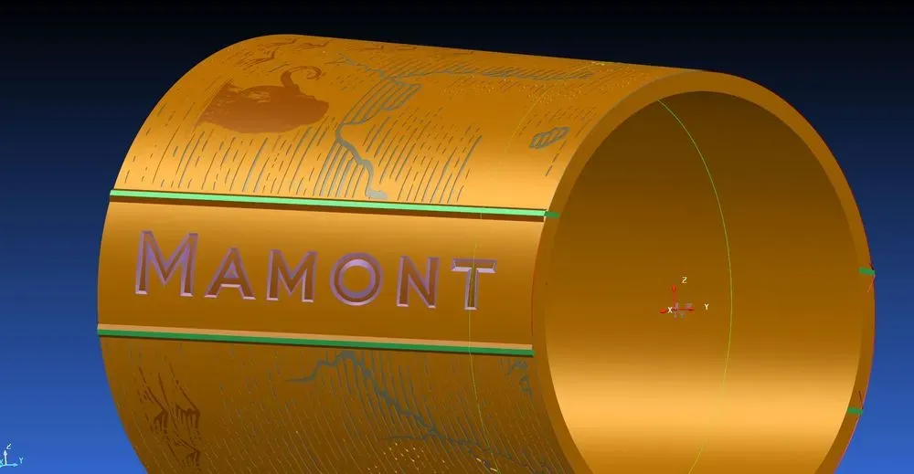 Piece Mamont usinage
